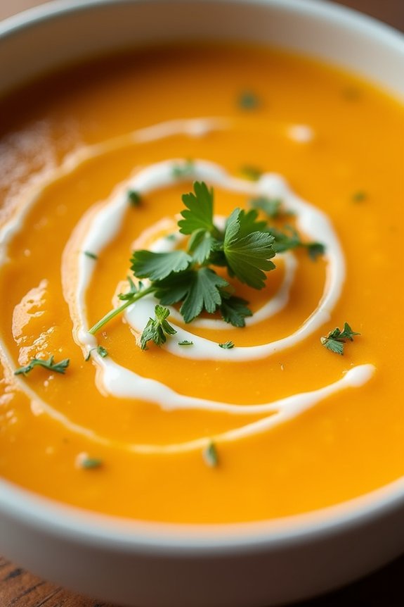 carrot butternut squash soup