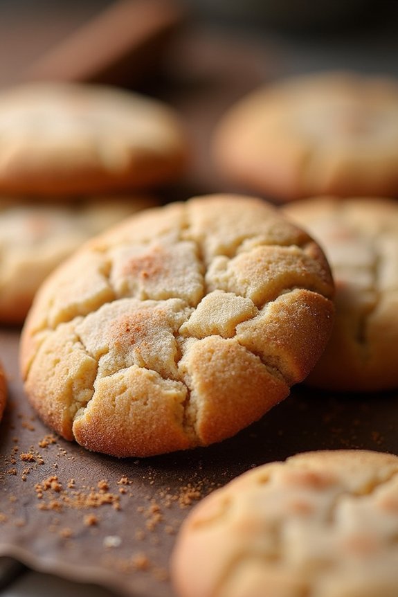chai spice snickerdoodle cookies