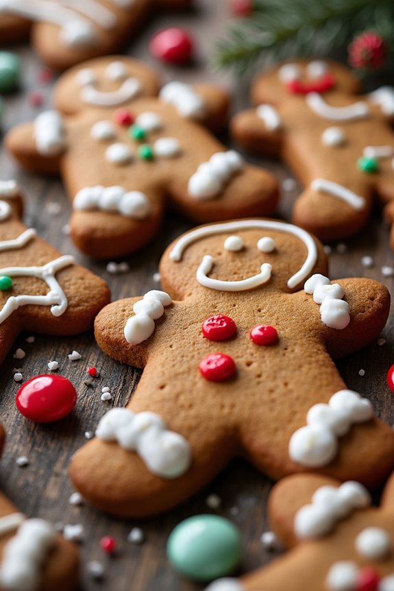 charming decorated gingerbread cookies