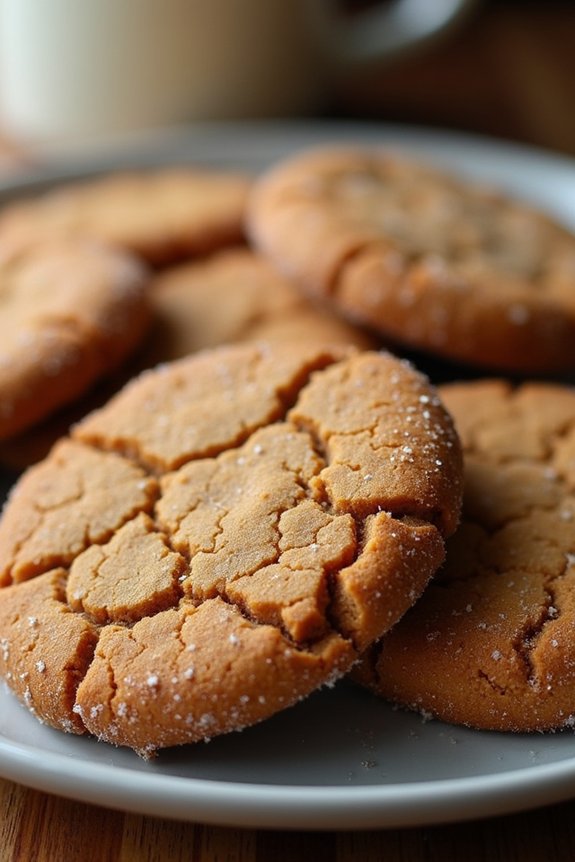 chewy ginger snap recipe