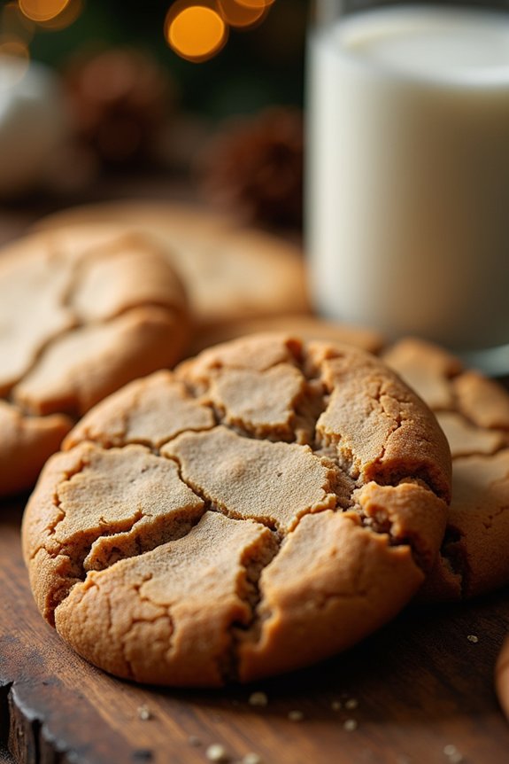chewy low sugar cinnamon cookies
