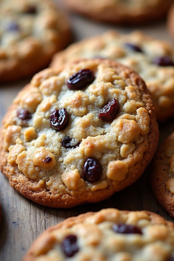 chewy oatmeal raisin cookies