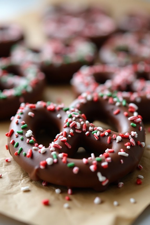 chocolate covered pretzel delights
