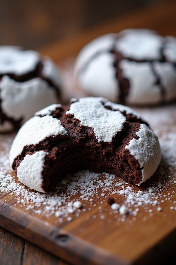 chocolate crinkle cookie recipe