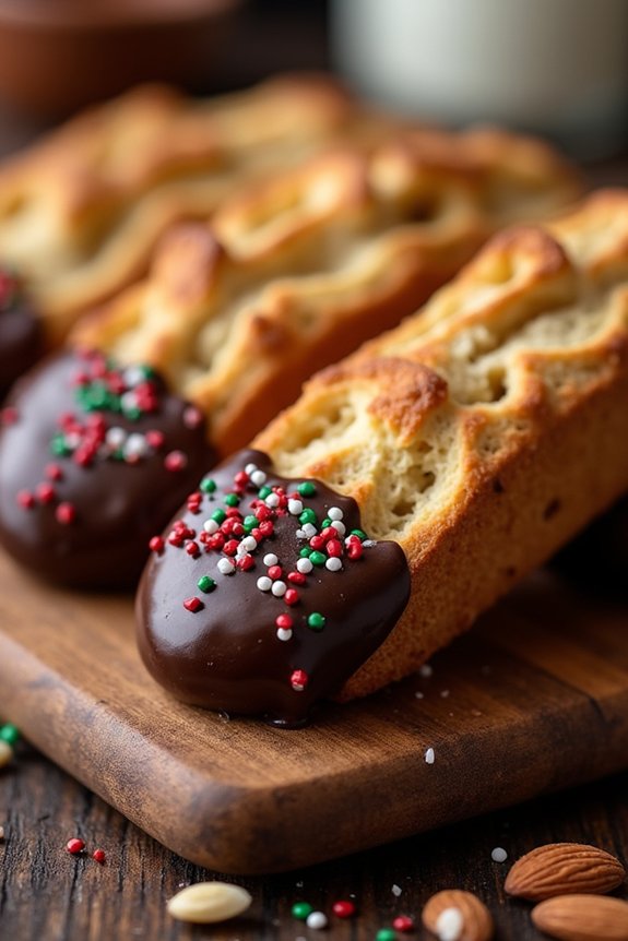 chocolate dipped biscotti recipe