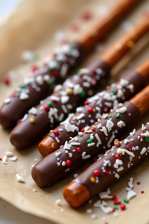 chocolate dipped pretzel recipe