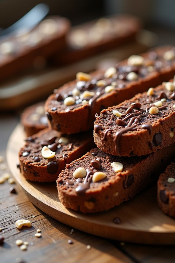 chocolate hazelnut biscotti recipe