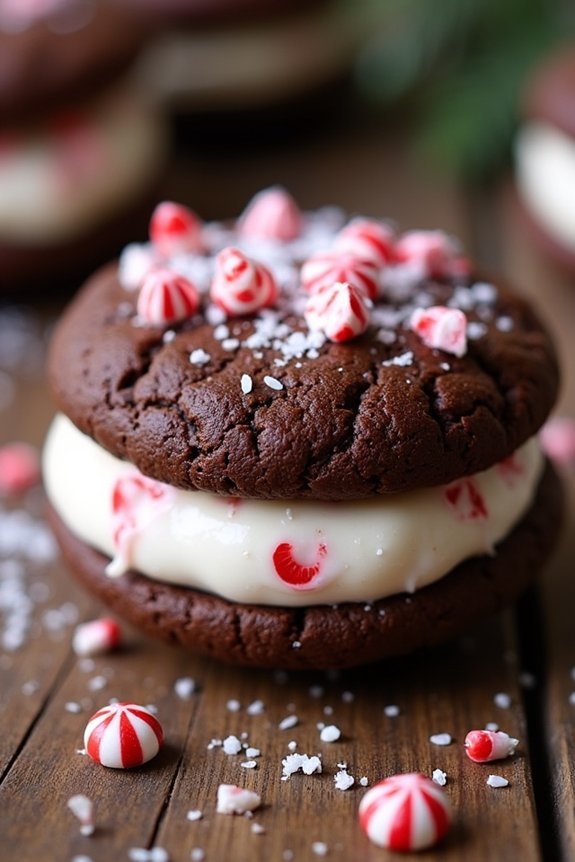 chocolate peppermint holiday treats