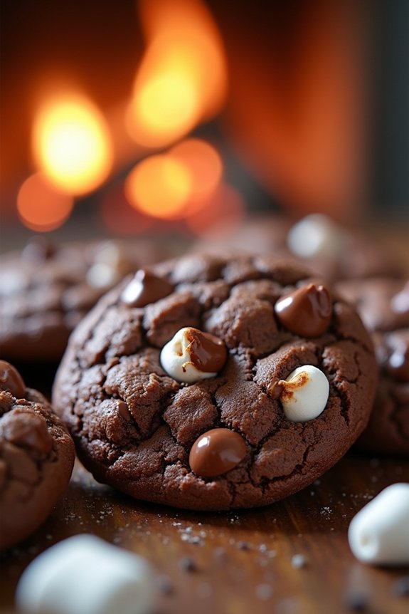 chocolatey festive cookie delight