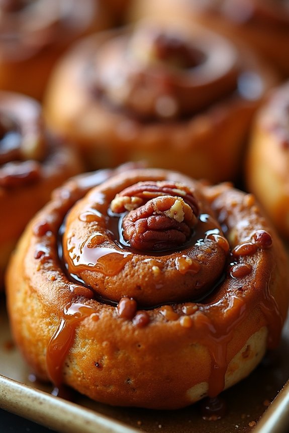 cinnamon pecan sticky buns
