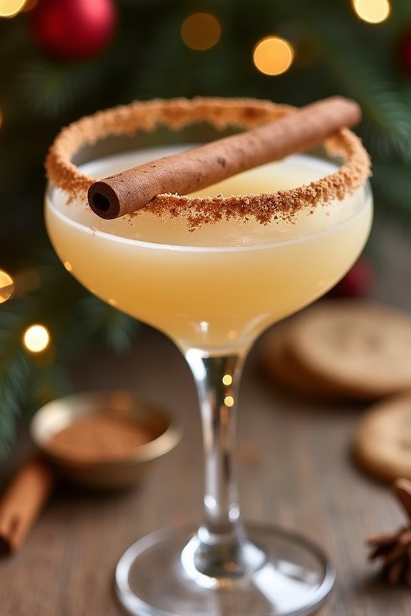 cinnamon sugar cookie martini
