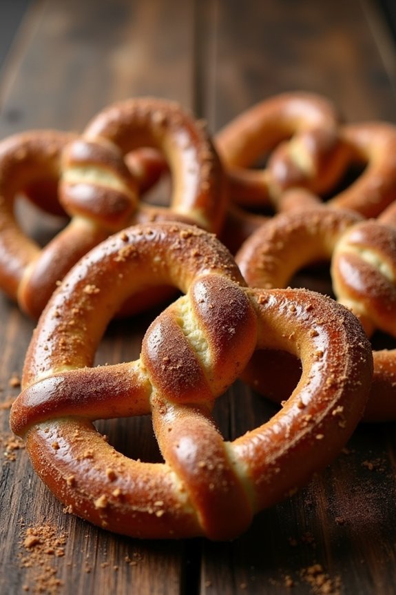 cinnamon sugar pretzel recipe