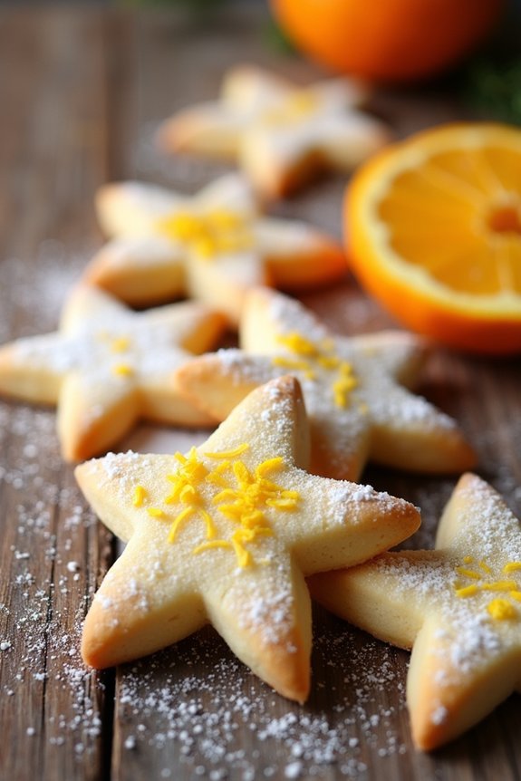 citrus infused shortbread cookies recipe