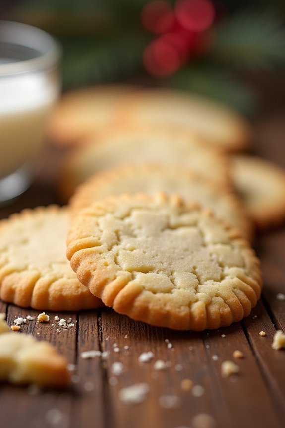 classic buttery shortbread cookies