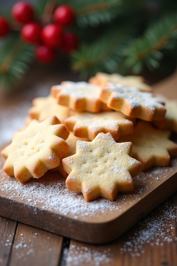 classic buttery shortbread cookies