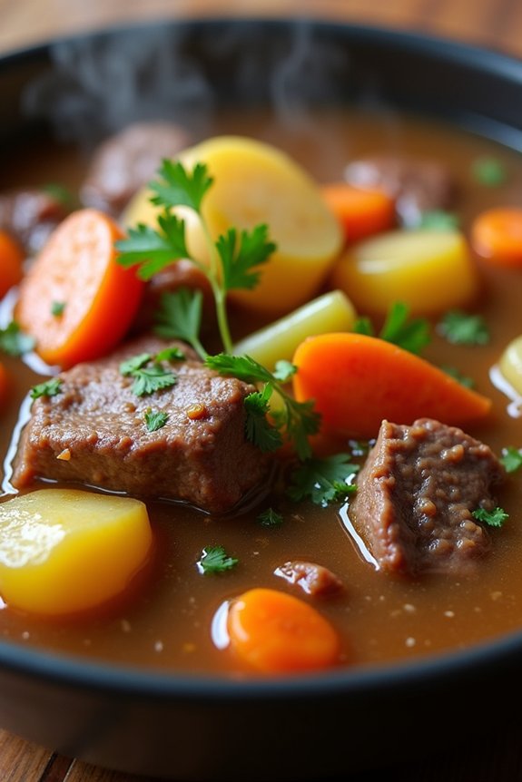 classic comforting beef stew