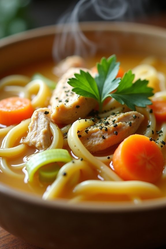 classic comforting chicken soup