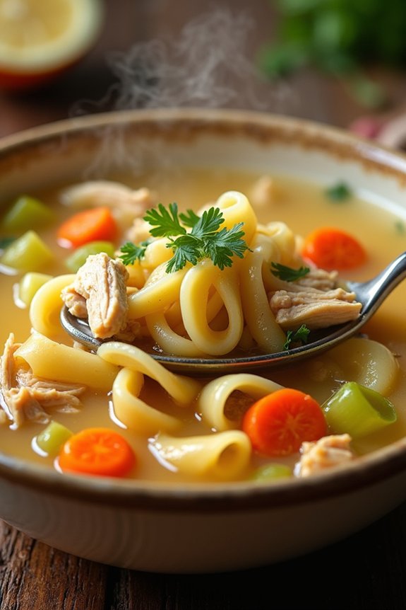 classic comforting chicken soup