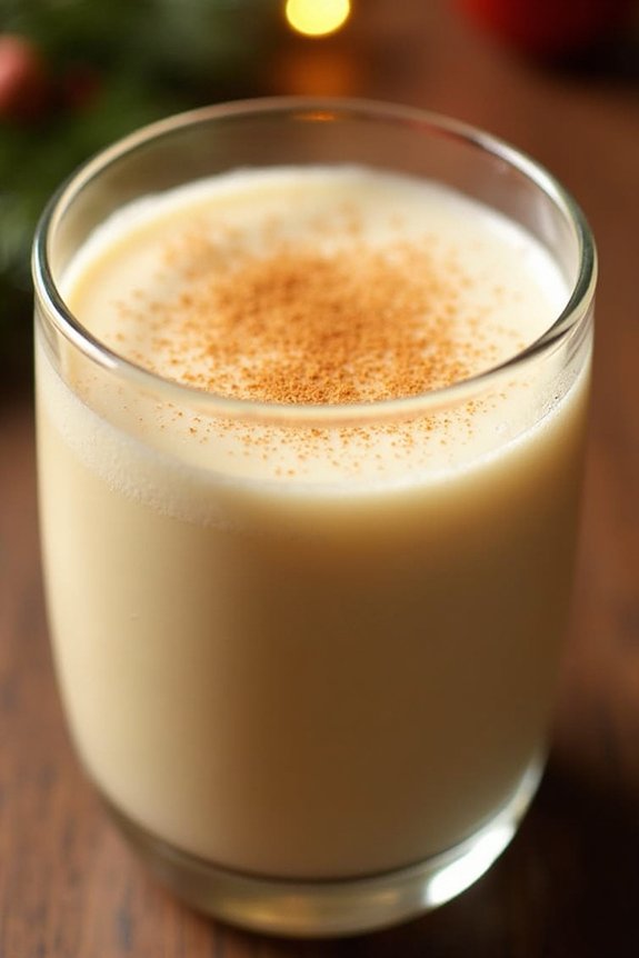 classic festive eggnog recipe