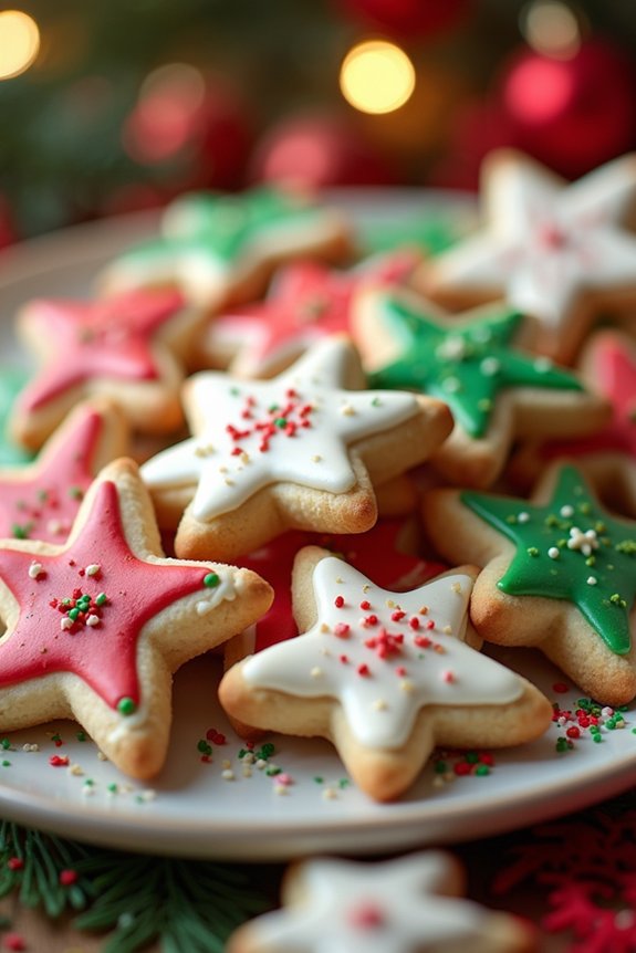 classic festive sugar cookies