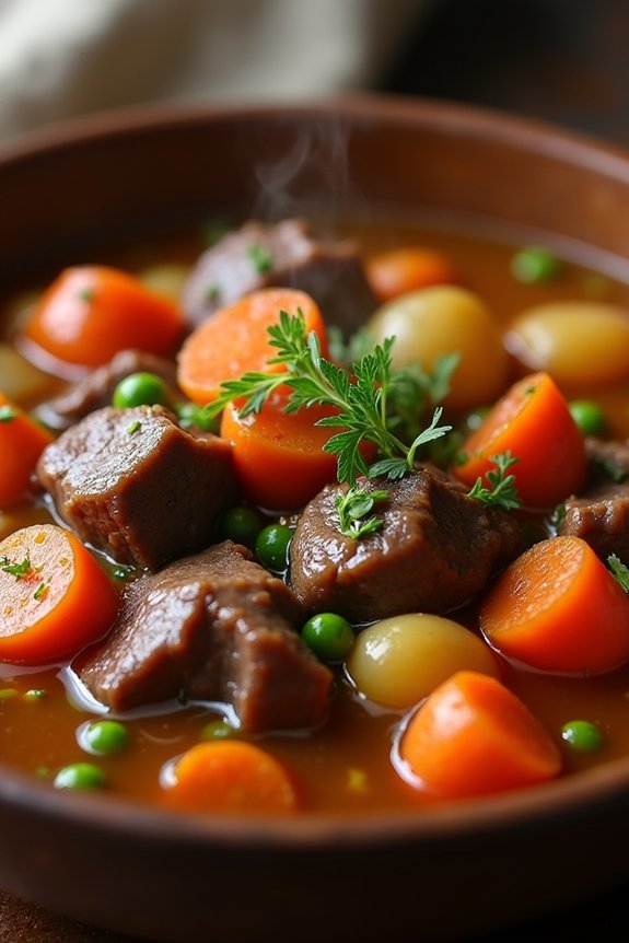 classic hearty beef stew
