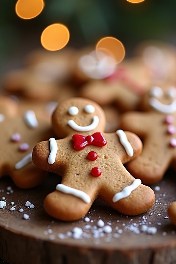 classic holiday gingerbread cookies