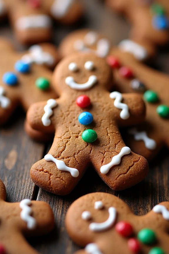 classic holiday gingerbread cookies