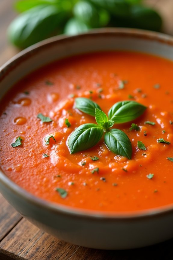 classic tomato basil soup