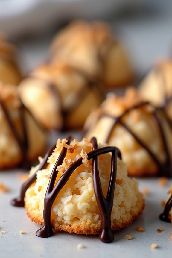 coconut chocolate macaroon recipe