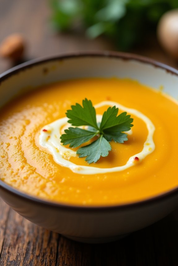 coconut curry butternut squash soup