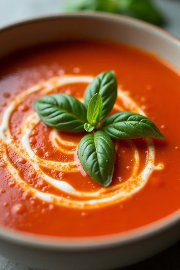 collagen rich tomato basil soup