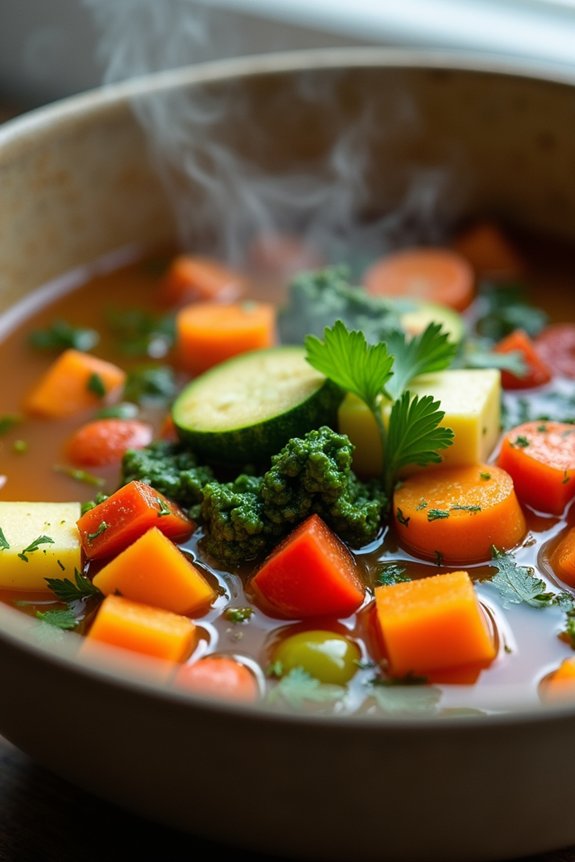 collagen rich vegetable soup recipe