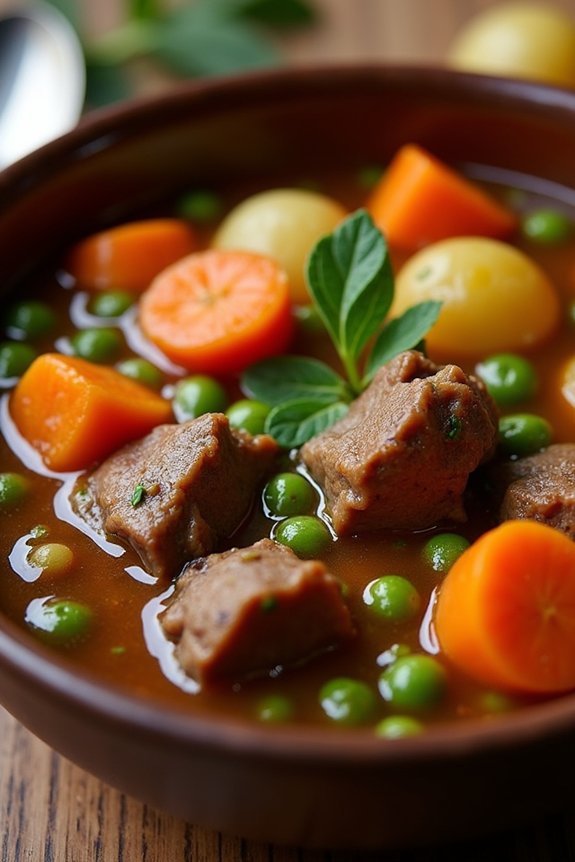 comforting beef and vegetable stew