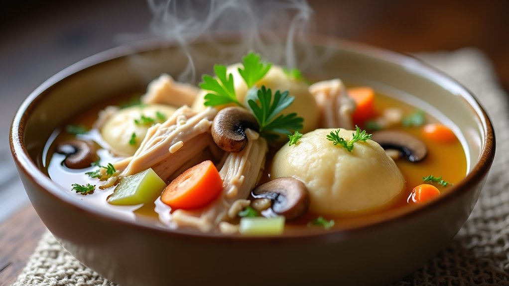 comforting chicken dumplings recipes