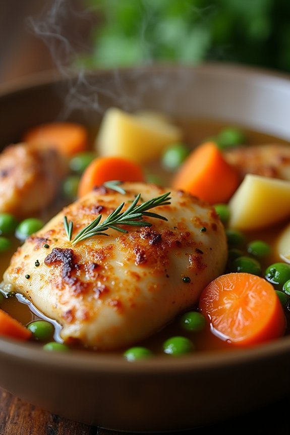 comforting chicken vegetable stew