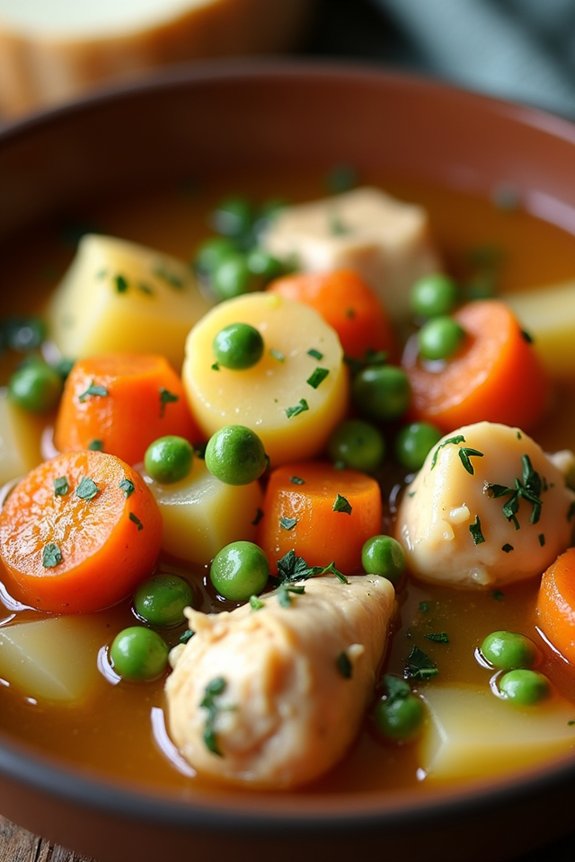 comforting chicken vegetable stew