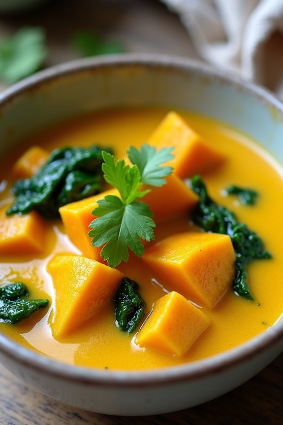 comforting coconut curry stew
