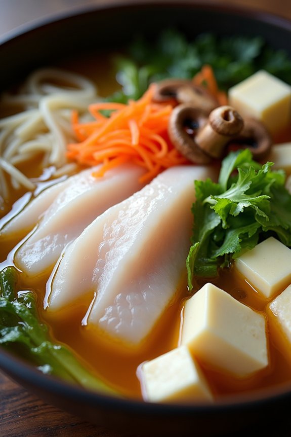 comforting communal fish stew