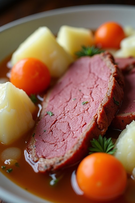 comforting corned beef stew