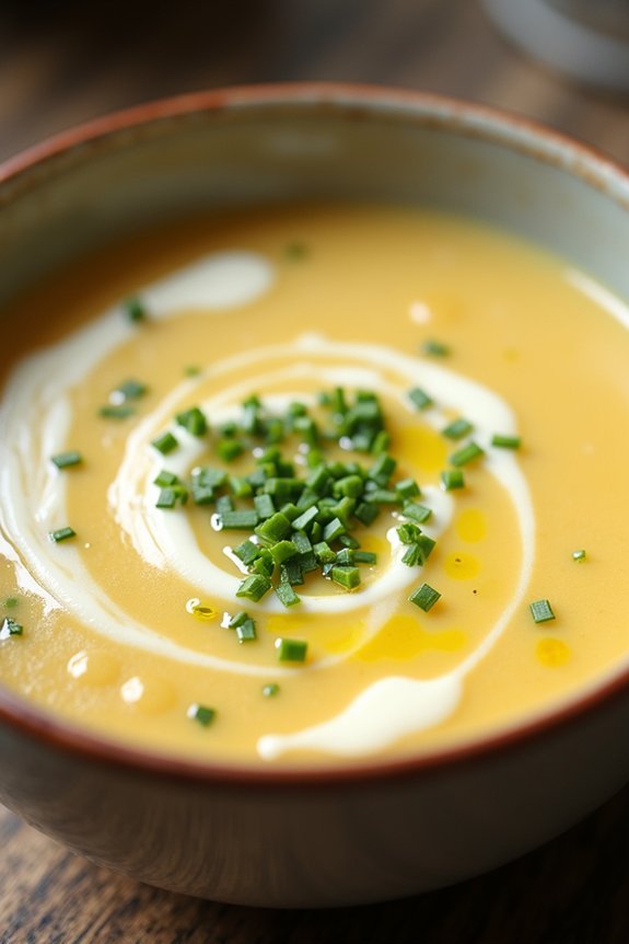 comforting creamy potato soup