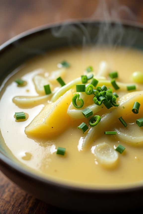 comforting creamy potato soup
