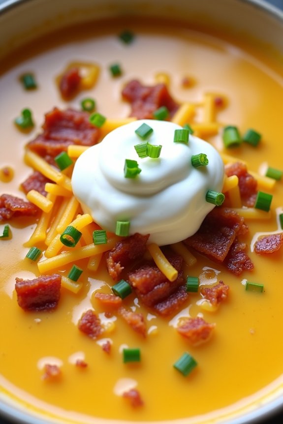 comforting creamy potato soup