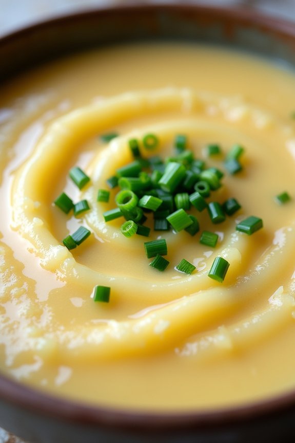 comforting creamy potato soup