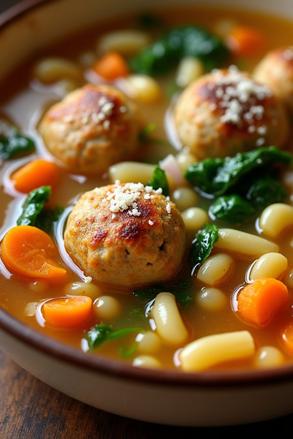 comforting italian wedding soup