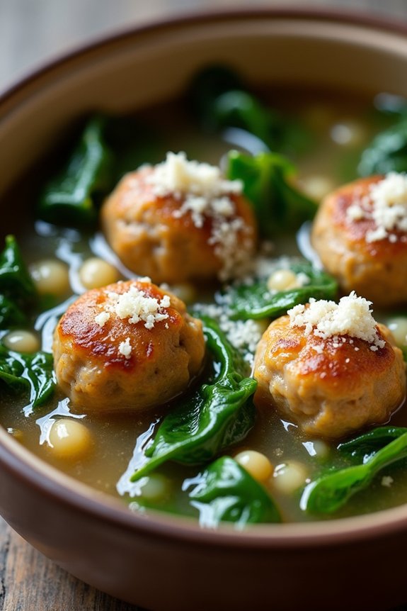 comforting italian wedding soup