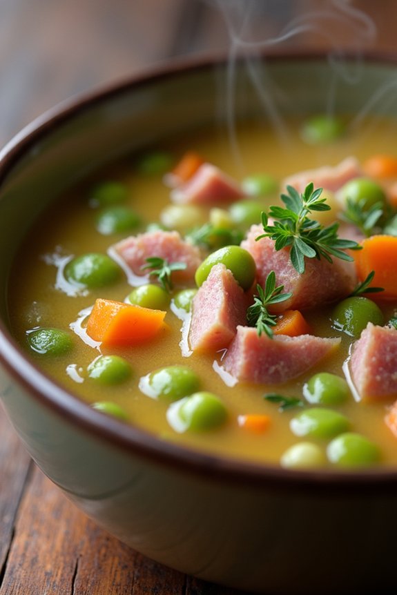 comforting make ahead split pea