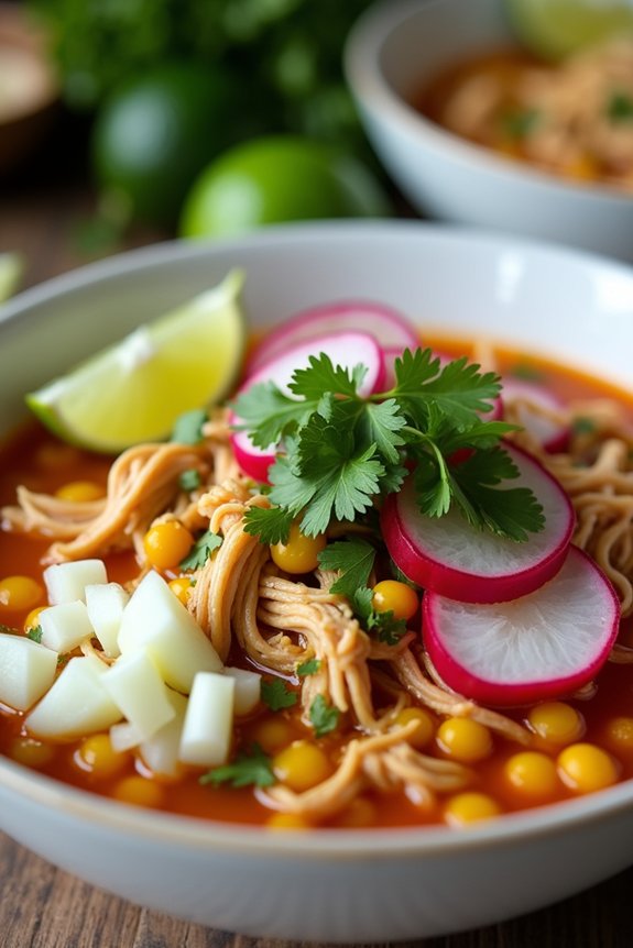 comforting mexican chicken soup
