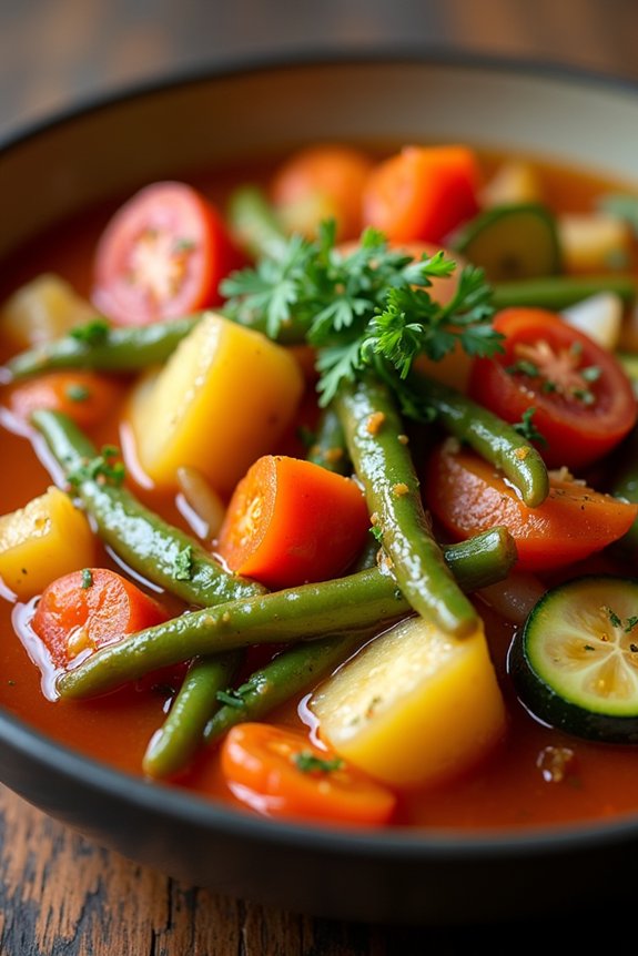comforting nourishing vegetable stew