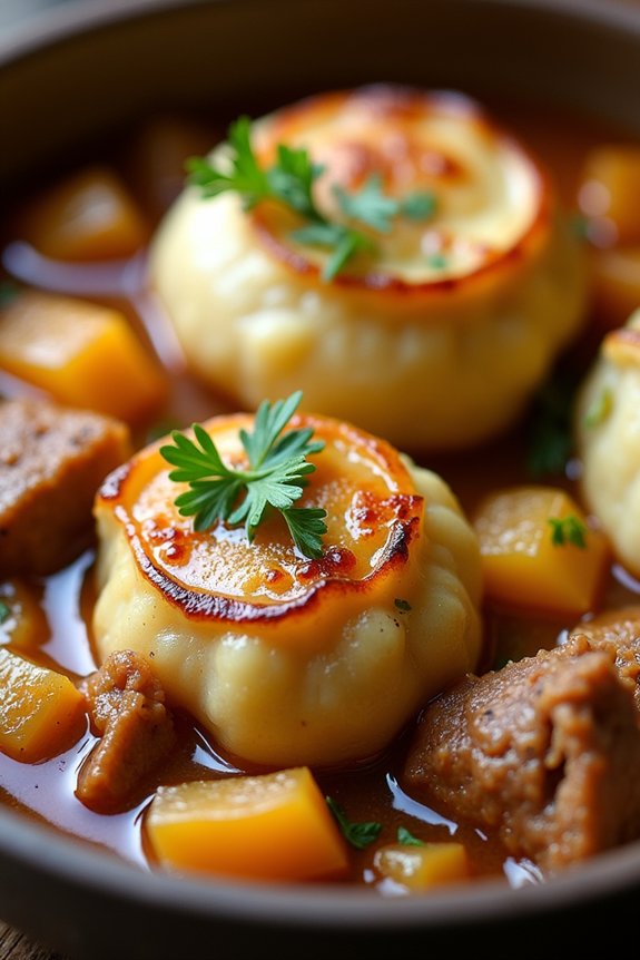 comforting pork cider stew