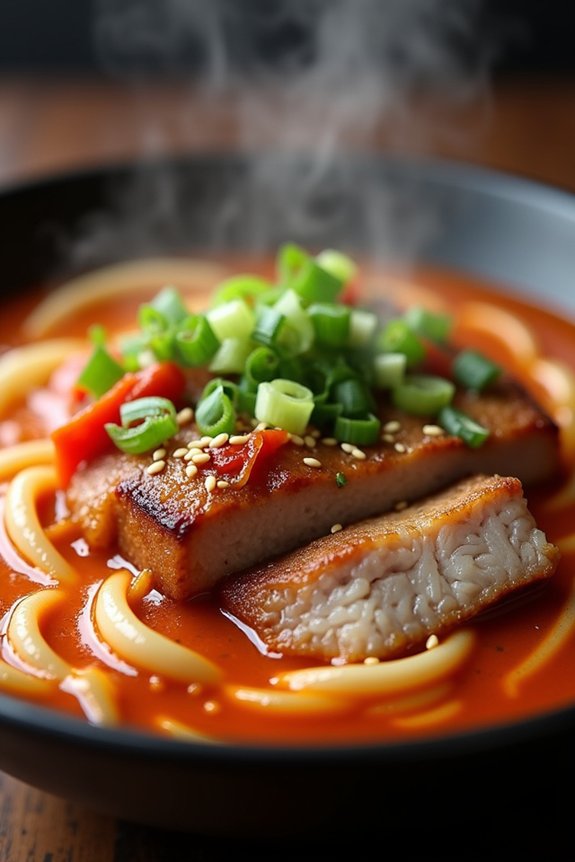 comforting pork kimchi stew